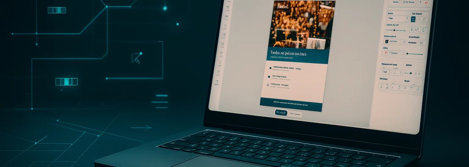 Vytvořit návrh v editoru — online editor šablon
