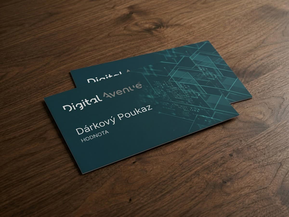 Dárkové poukazy — vybrat šablonu v editoru | eprinting